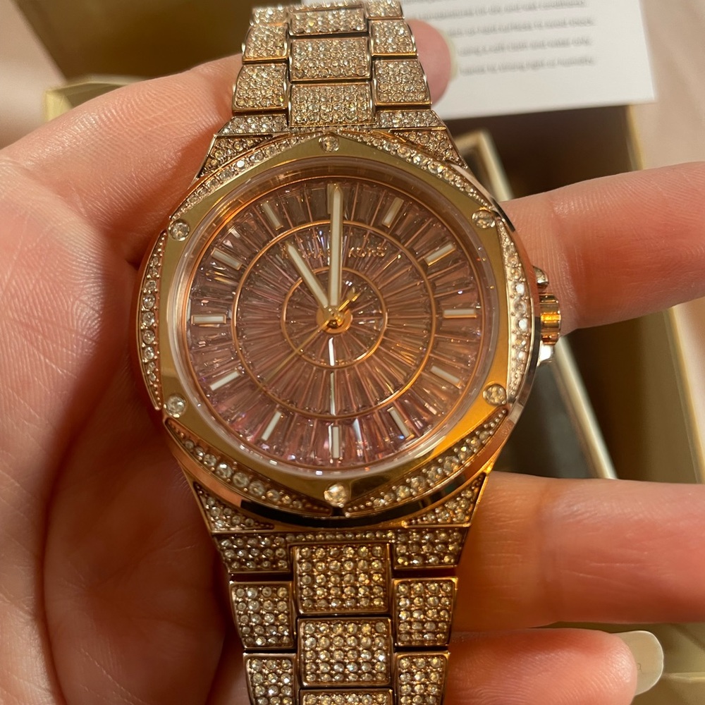 Michael Kors rose gold women’s watch